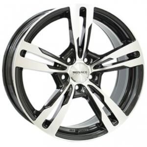 Monaco GP4 Gloss Black Polished 8x18 5x112 ET45 B66.5