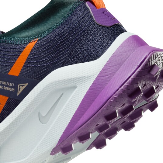 Nike Zegama Herre Purple Ink/Deep Jungle/Purple Cosmos/Safety Orange 44