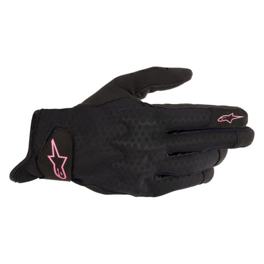 Alpinestars MC-Hansker  Stated Air Dame Svart-Gul-Rosa