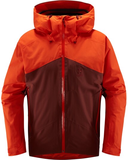 Haglöfs Niva Insulated Jacket M Habanero/Maroon Red (Storlek M)