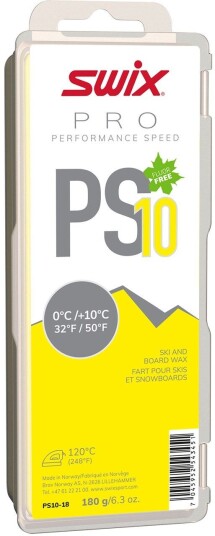 Swix Ps10 Yellow 0°c/+10°c 180g Nc 1