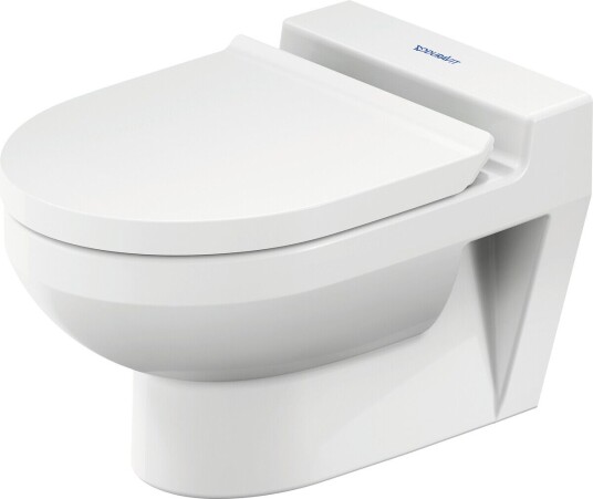 Duravit No.1 Vegghengt toalett 325x480 mm, Rimless, Hvit m/HG