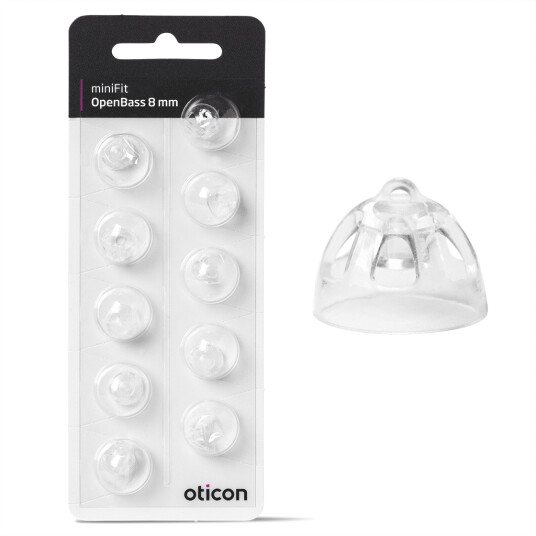 Oticon miniFit OpenBass 8mm