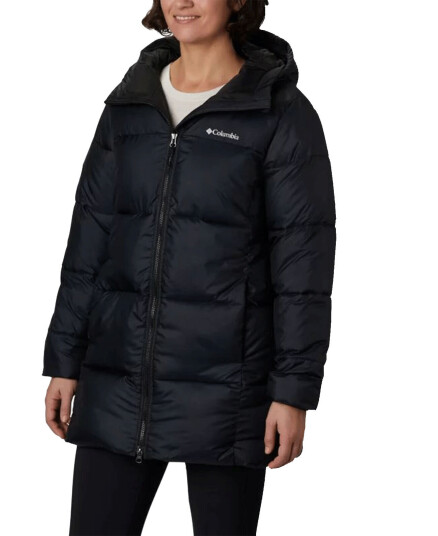 Columbia Puffect™ Mid Hooded Jacket Black Black female S