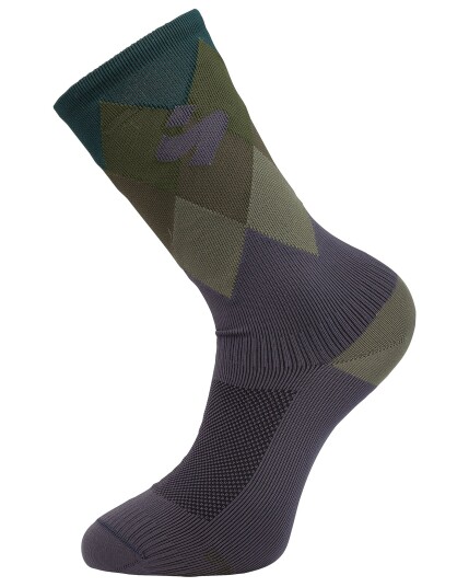 Sweet Protection Crossfire Sock M Olive Drab (Storlek 43-45 )