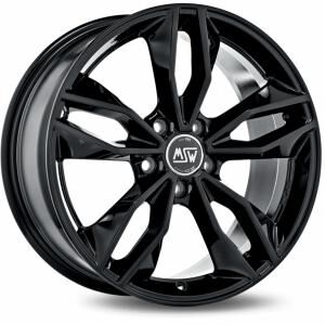 MSW 71 Bright Black 7.5x17 5x112 ET45 B57.1