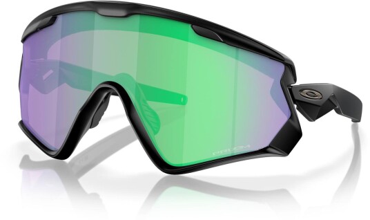 Oakley Wind Jacket 2.0 Matte Blackm/PRIZM Road Jade