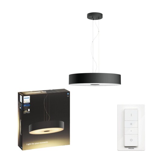 Philips Hue WA Fair Pendellampe Sort - 60652