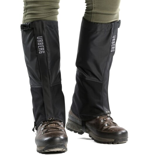 Urberg Outdoor Gaiters Black S/38-40