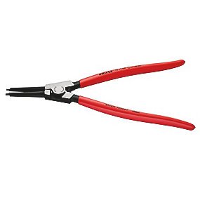 Knipex 46 11 A4, Låseringtang, Kromvanadiumstål, Plast, Rød, 320 Mm, 505 G