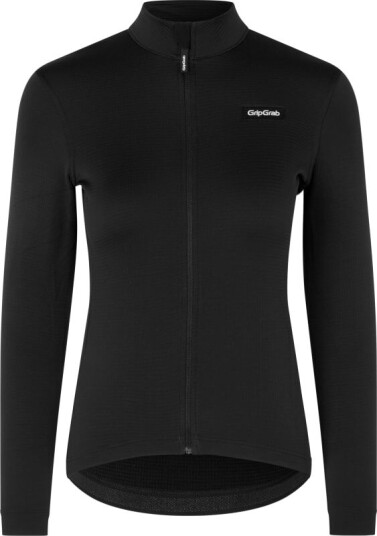 Gripgrab Women's Gravelin Merinotech Thermal Long Sleeve Jersey M  Black