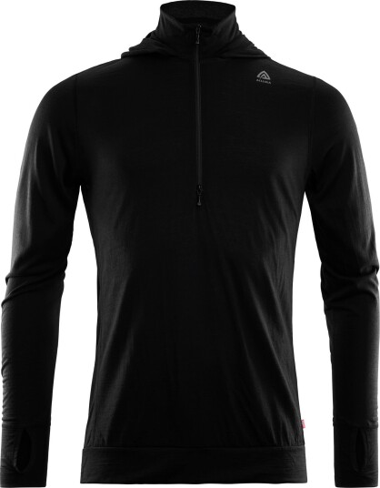 Aclima LightWool Hoodie Man Jet Black M