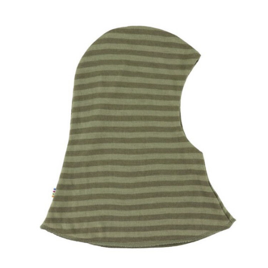 Joha Balaclava   Ull   Grønn Stripe