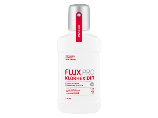 Flux Munnskyll med Klorhexidin og Fluor 250 ml