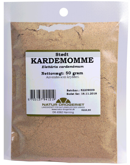 Natur Drogeriet Natur-Drogeriet Kardemomme Malt 50g