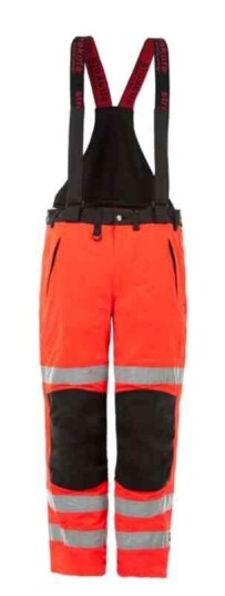 Strakofa Synlig Plus Vinterselebukse Str. (US/ CA): L, Rød, HiVis kl.2