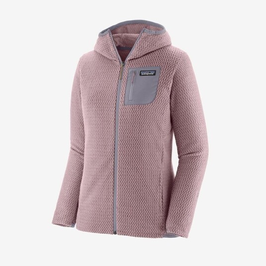 Patagonia W's R1 Air Full-Zip Hoody Milkweed Mauve Milkweed Mauve XS