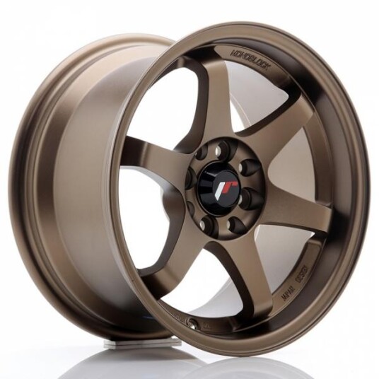 Japan Racing Jr3 Dark Anodized Bronze 9.5x18 5x100 ET38 B74.1