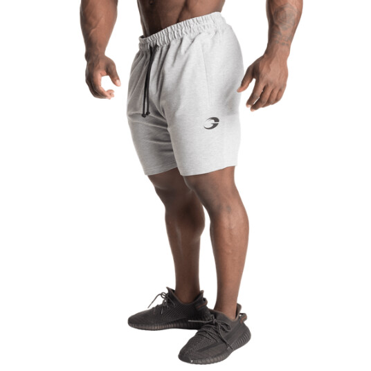 Gasp Tapered Sweatshorts, lys grå OUTLET