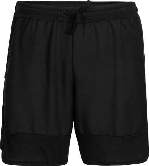 Icebreaker Men's Zoneknit Shorts XXL, Black