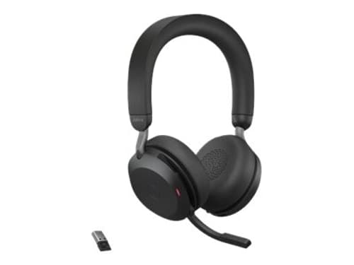 Jabra Evolve2 75 Link380a Uc Hodesett Usb-a Optimert For Uc Stereo Svart