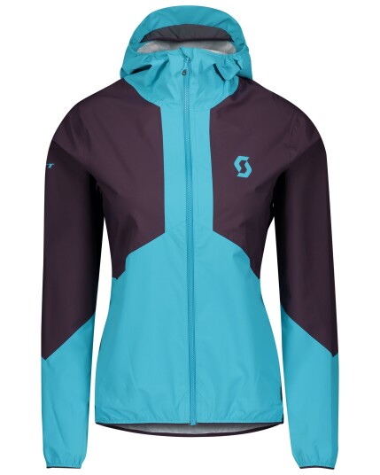 Scott Explorair Light Dryo 2.5L Jacket W Dark Purple/Breeze Blue (Storlek M)