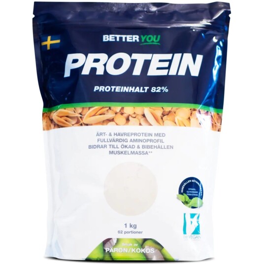 Better You Ärt och havreprotein Päron Kokos 1000 g