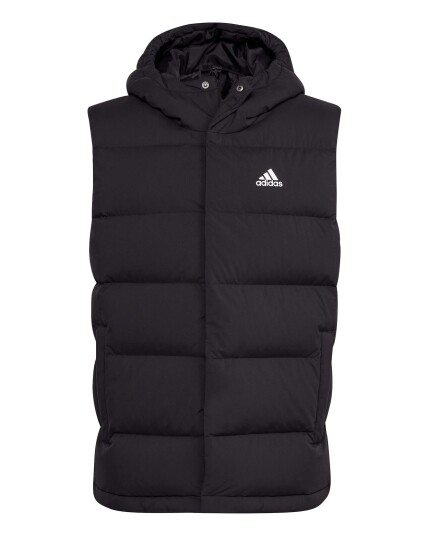 Adidas Helionic Hooded Down Vest M Black (Storlek XXL)