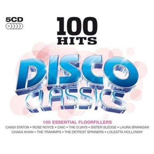 100 Hits Disco Classics 5CD Diverse Artister