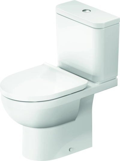 Duravit No.1 Gulvstående toalett 365x655 mm, Rimless, Hvit m/HG