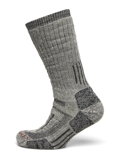 Icebreaker Men Mountaineer Mid Calf Grey Icebreaker JET HTHR/ESPRESSO S