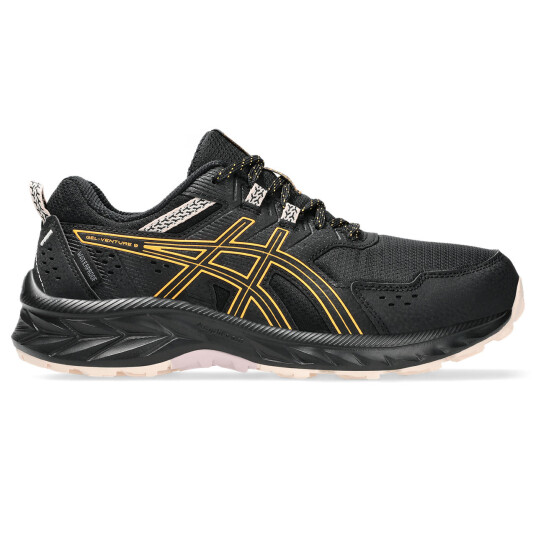 Asics Women's Gel-Venture 9 Waterproof Black/Stadium Orange 37, Black/Stadium Orange