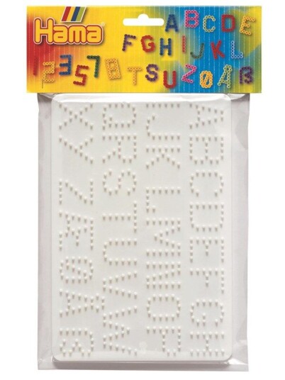 Hama Ironing beads Pegboards-Letters and numbers