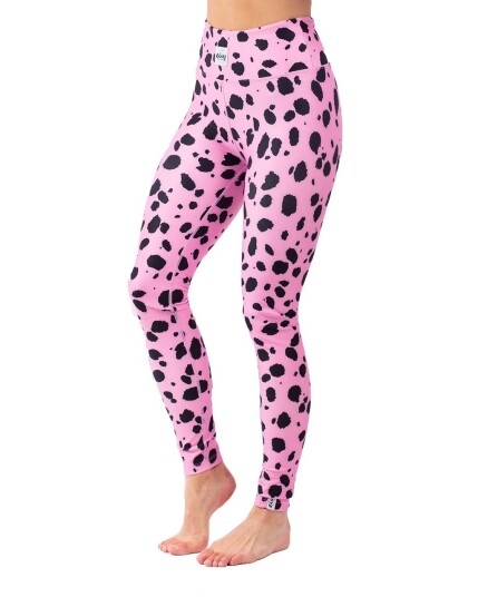 Eivy Icecold Tights W Pink Cheetah (Storlek XS)