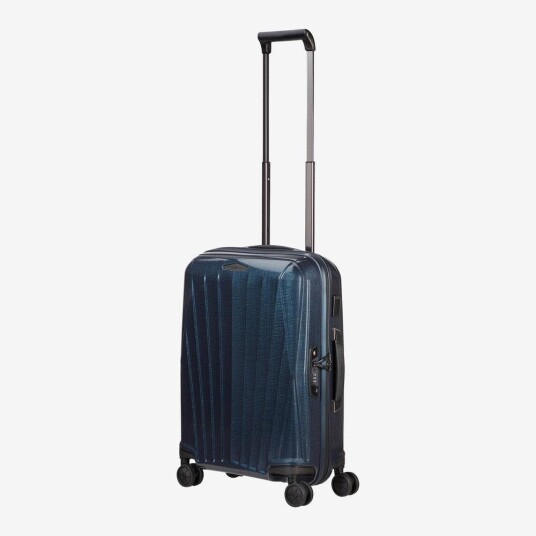 Samsonite Major-Lite Ultralett og utvidbar kabinkoffert 55 cm med 4 hjul Midnight Blue