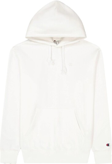 Champion Rochester Hooded Sweatshirt Herre White M