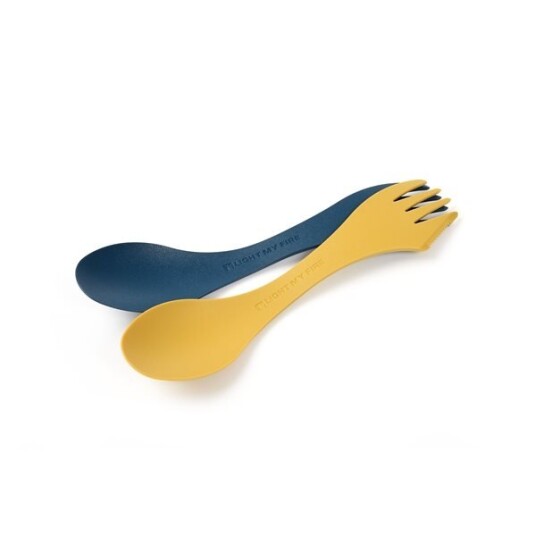 Light My Fire Spork Medium 2-Pack Mustyyellow/Hazyblue