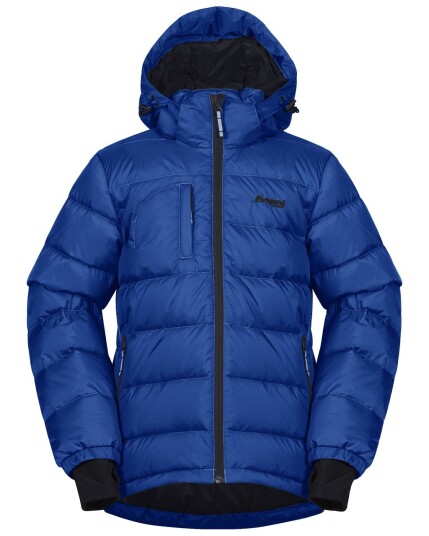 Bergans Down Youth Jacket Dark Royal Blue/Navy (Storlek 152)