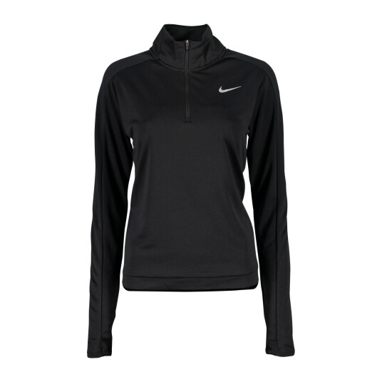 Nike Dri-FIT Pacer Half Zip , treningstrøye dame S BLACK/REFLECTIVE SIL