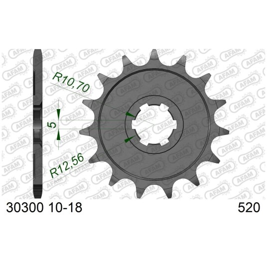 AFAM Framdrev 520 10T