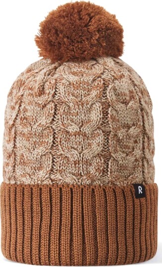 Reima Kids' Beanie Routii 56/58, Cinnamon Brown