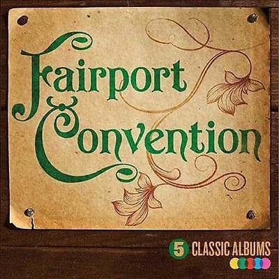 MediaTronixs Fairport Convention : 5 Classic Albums CD Box Set 5 discs (2015) Pre-Owned