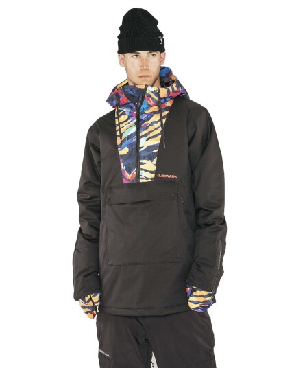 Armada Rankin Stretch Anorak M Black (Storlek L)