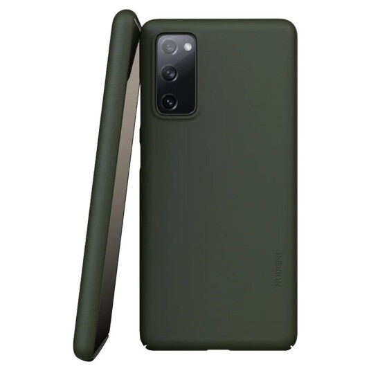 Nudient Thin Case V3 Samsung Galaxy S20 FE / S20 FE (5G) Deksel - Pine Green