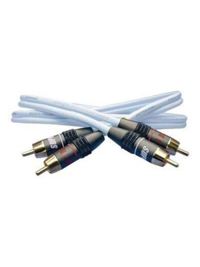 Supra Dual-RCA - audio cable - 2 m