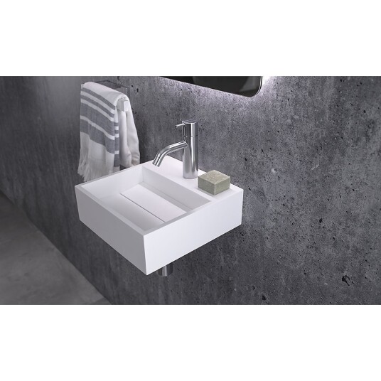 Copenhagen Bath Christiansfeld servant 300x300 mm, Hvit Matt