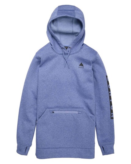 Burton Oak Long Pullover W Slate Blue Heather (Storlek L)