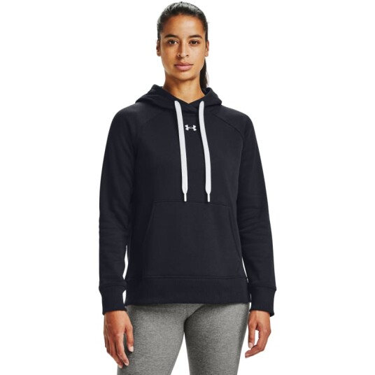 Under Armour Women's Rival Fleece HB Hoodie Sort S Woman