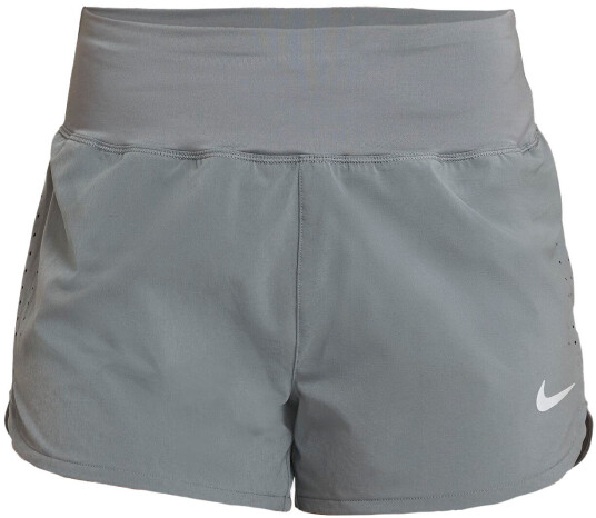 Nike Eclipse Running Shorts 3" Dame Smoke Grey/Reflective Silver M