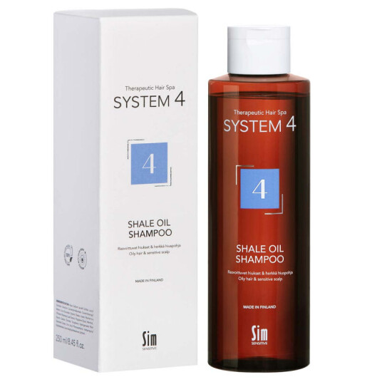 SIM Sensitive System 4 4 Shale Oil Shampoo 250ml